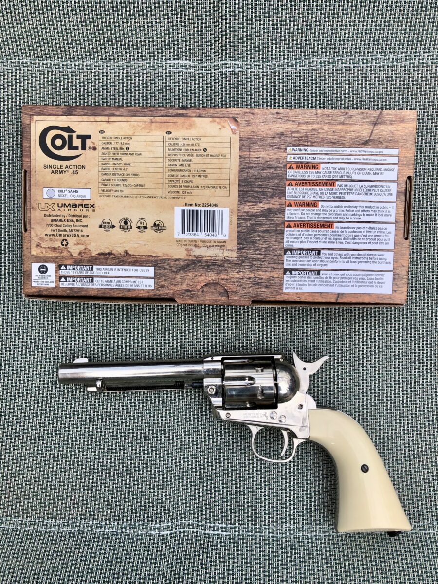 Révolver Colt Peacemaker cal. 4.5mm (.177)