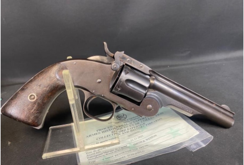 revolver schofield WELLS FARGO CALIBRE 45