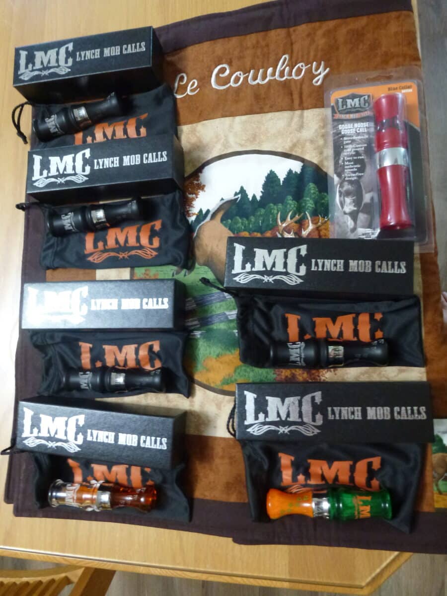 DUCK CALLS Lynch Mob Calls de 55 $ a 85 $ ou pour tous 495$