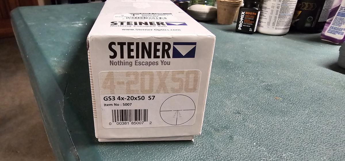 Lunette de visée Steiner GS3 4-20×50