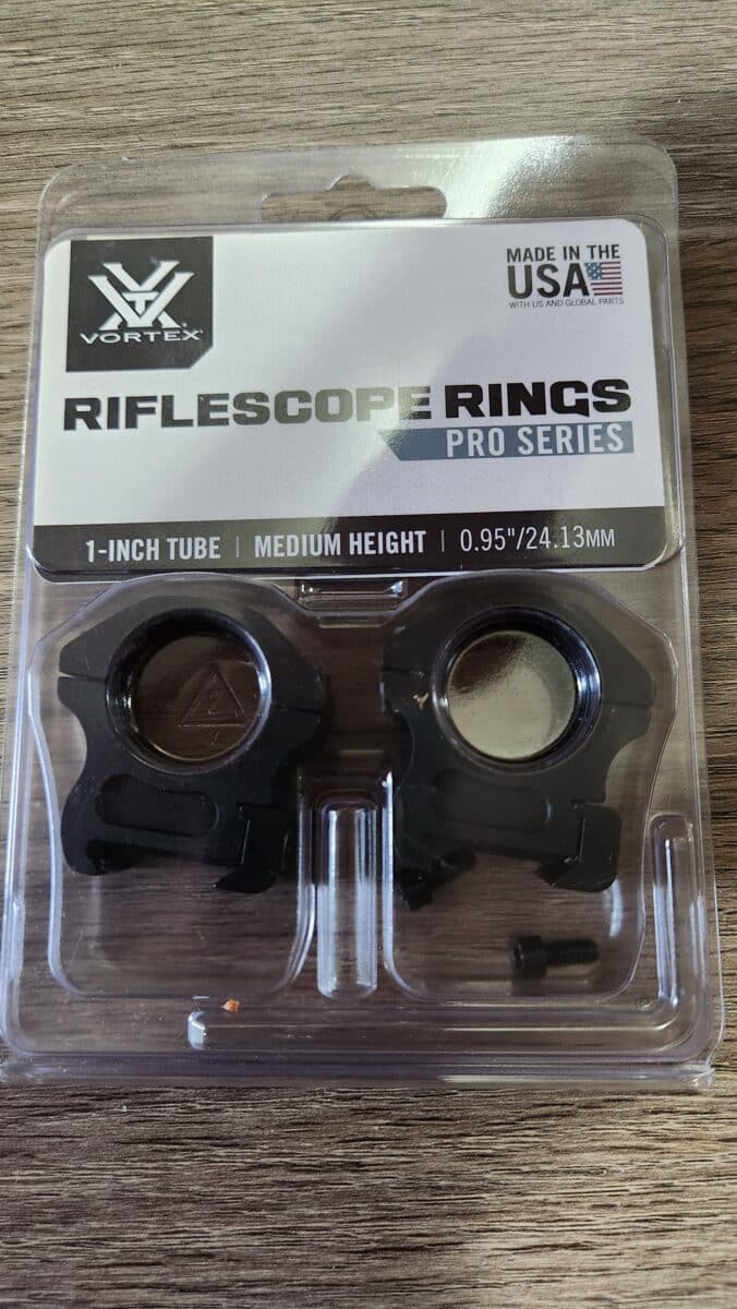 Scope ring vortex pro series