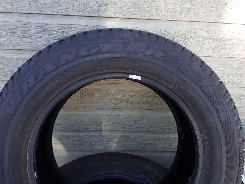 4 pneus LT 265/60r-20 M-S Goodyear Wrangler SR-A, load Range E.