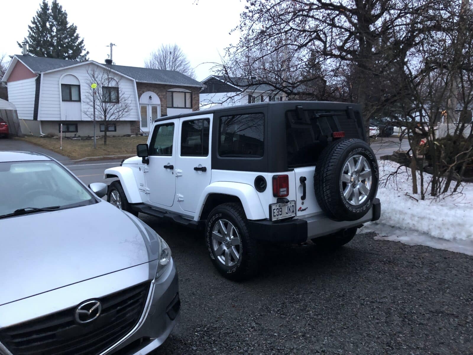 Toit rigide jeep wrangler 2018 4 portes