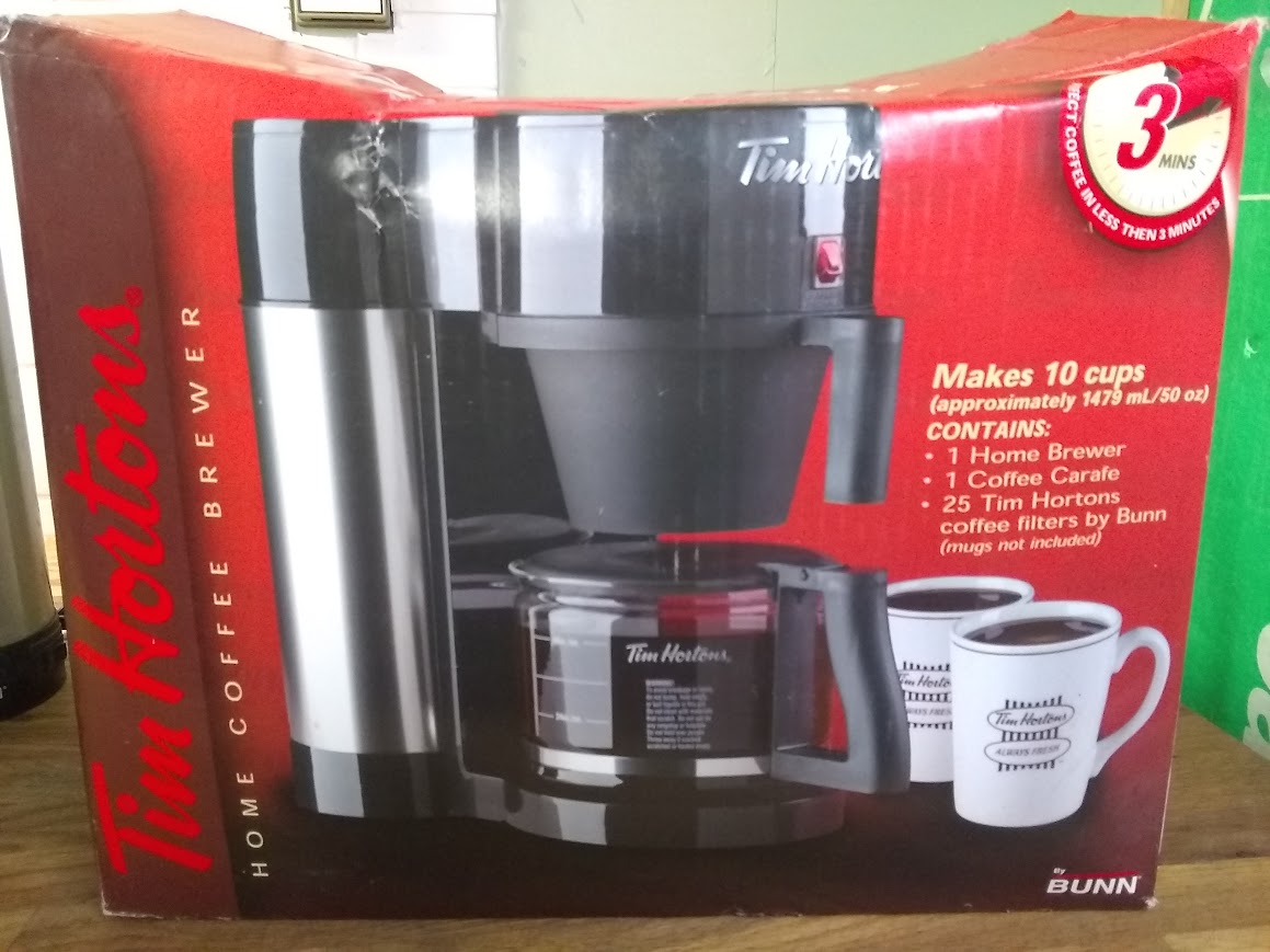 Cafetiere Tim Hortons de Bunn