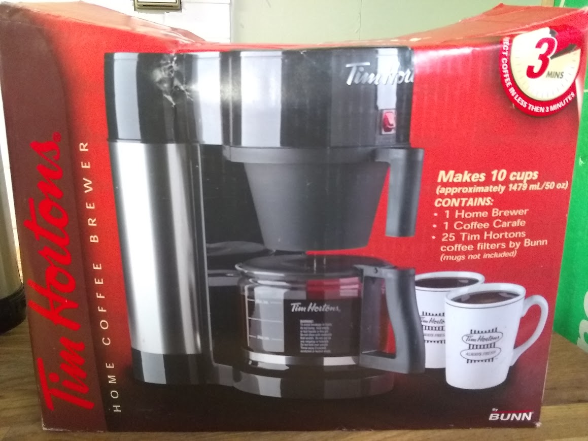 Cafetiere Tim Hortons de Bunn