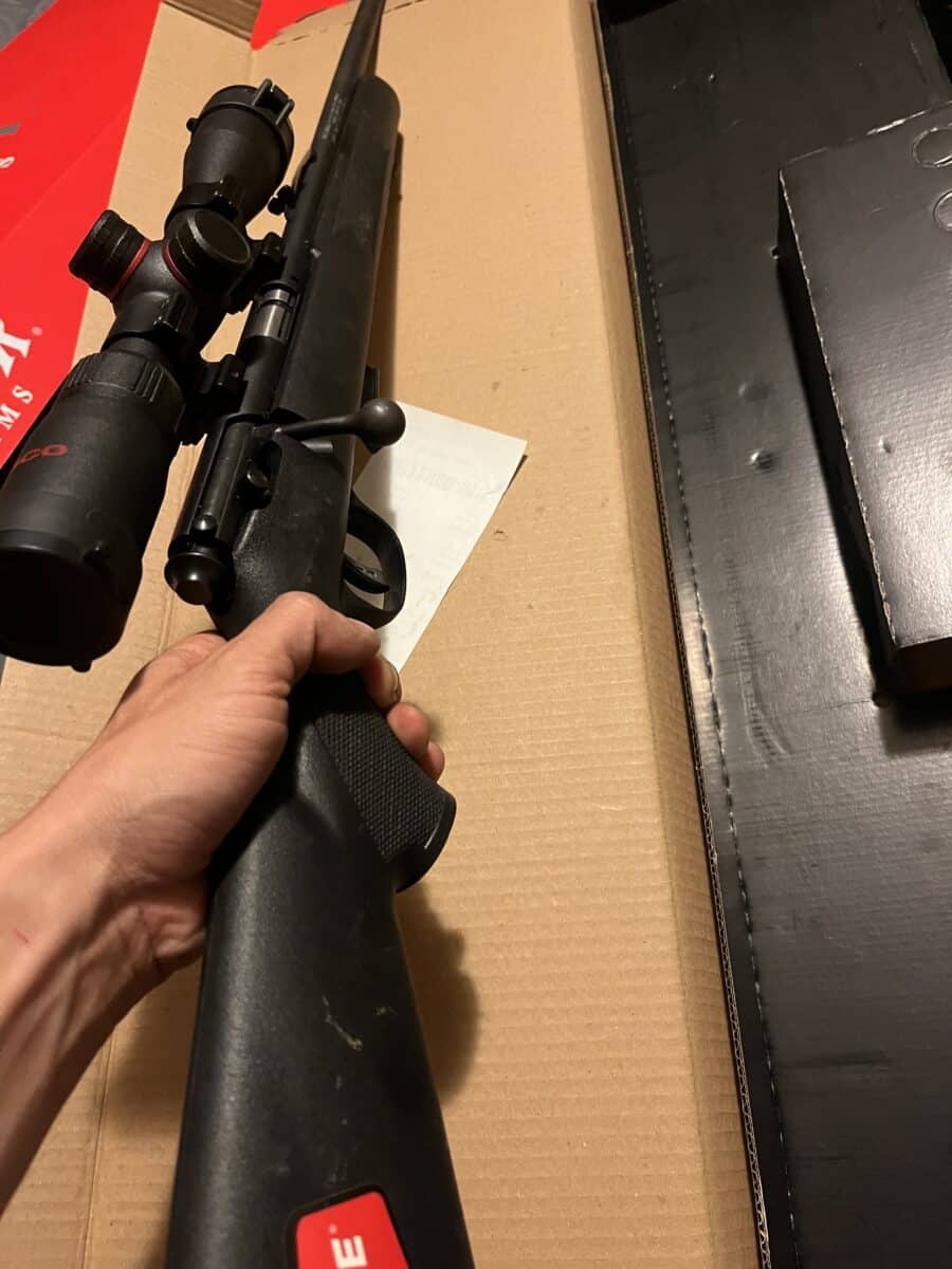 22 mag avec scope tasco neuf