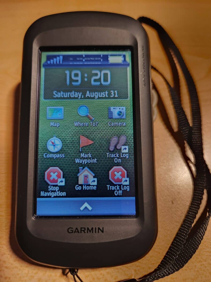 GPS Garmin Montana 650 T