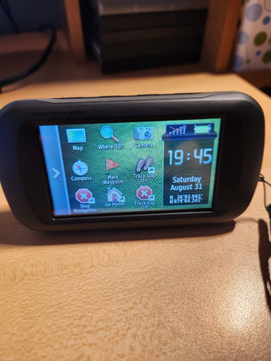 GPS Garmin Montana 650 T