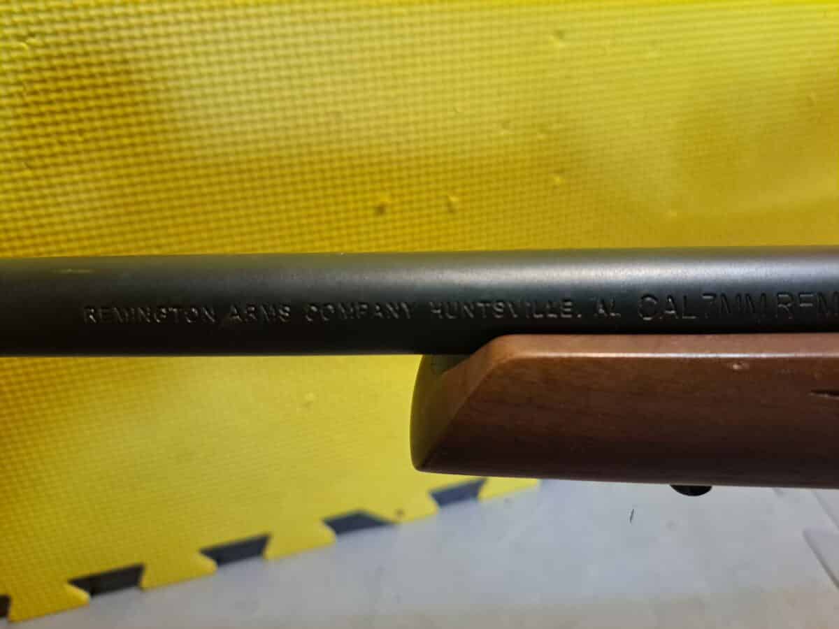 Carabine remington 7mm rem mag