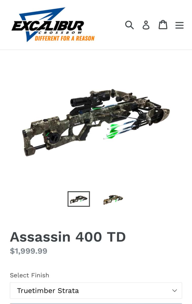 Excalibur micro assassin 400TD