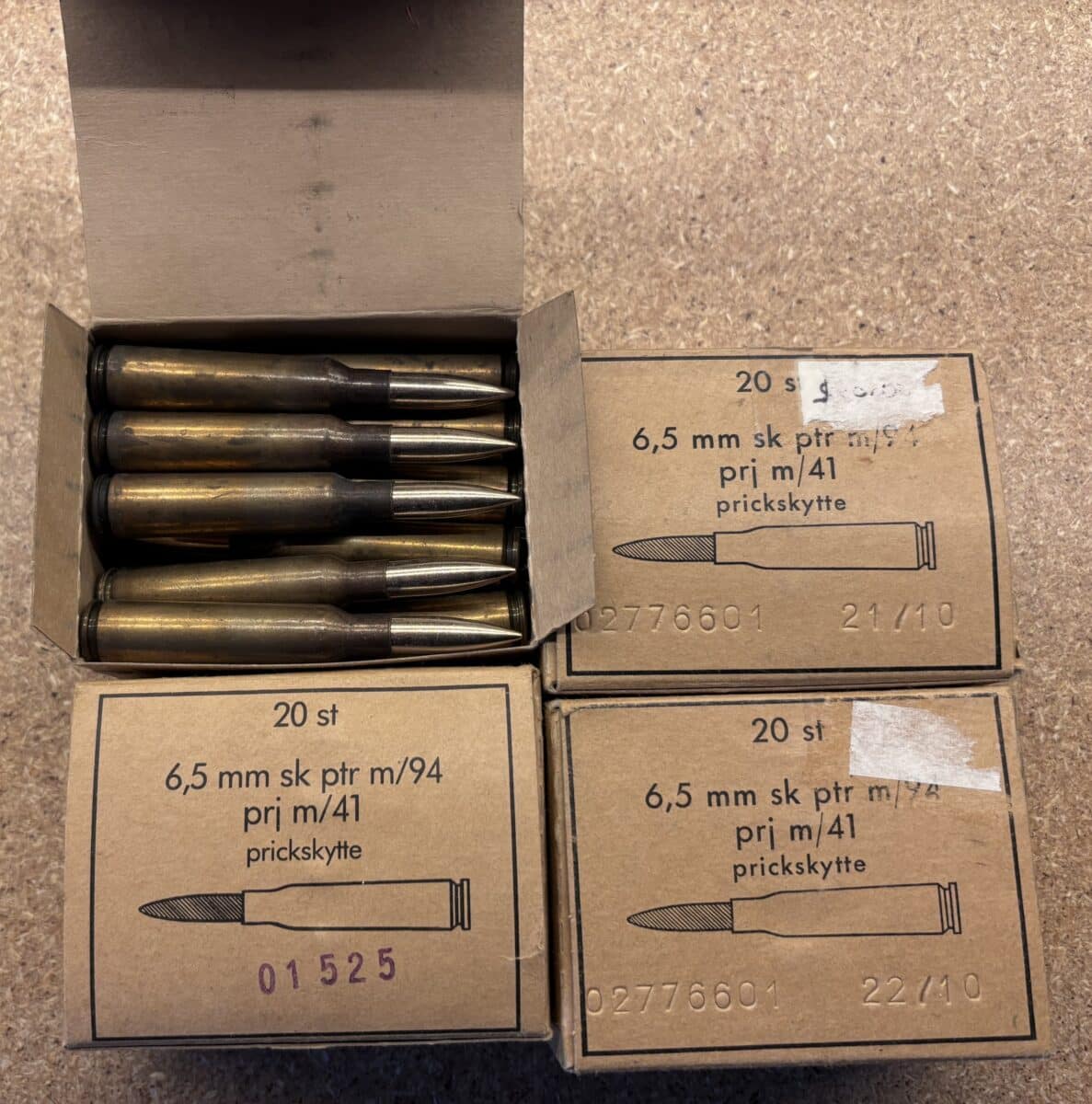 Munitions 6.5X55 Swe