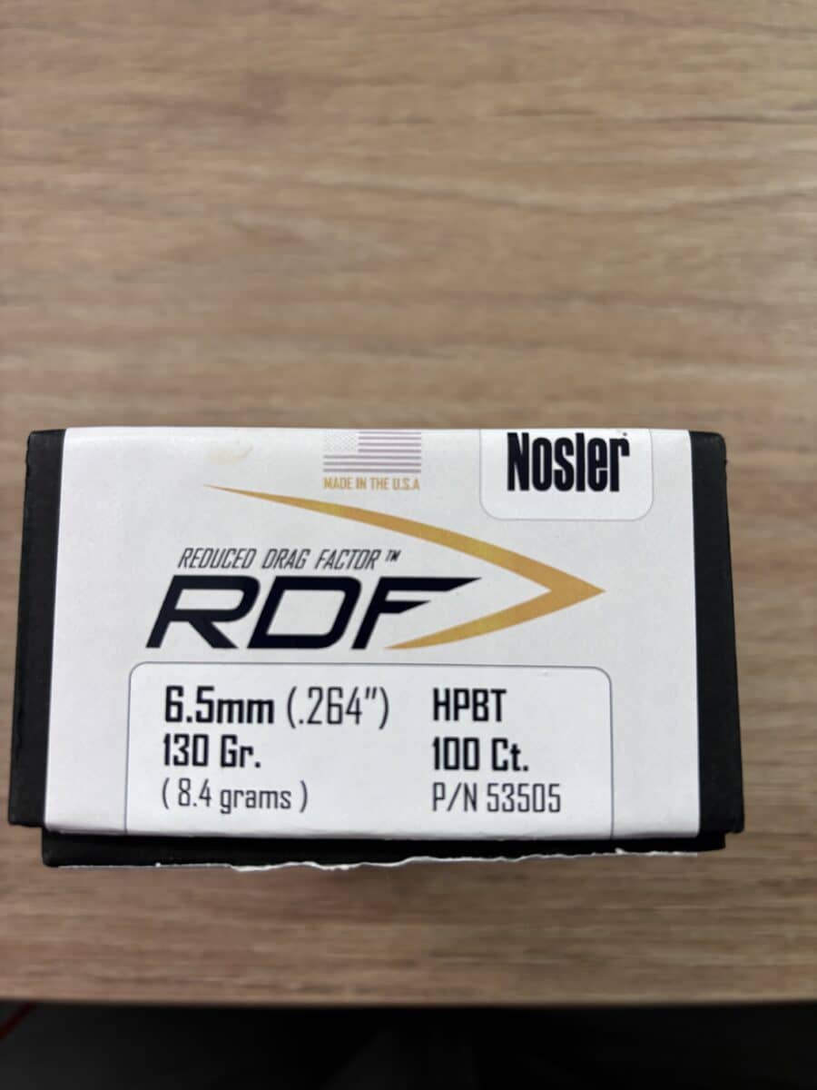 boulets speer et nosler 6.5 (.264)