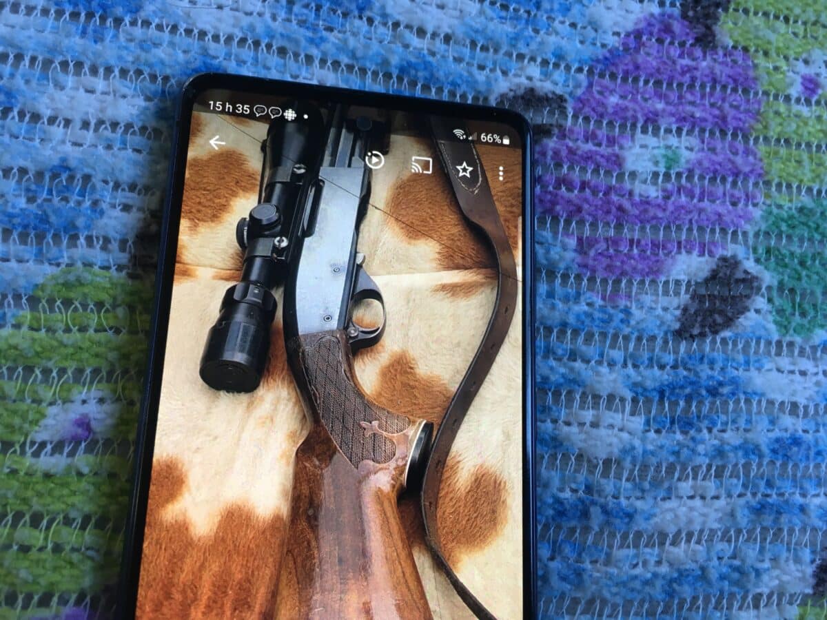 A vendre: carabine remington, model 760, calibre 270