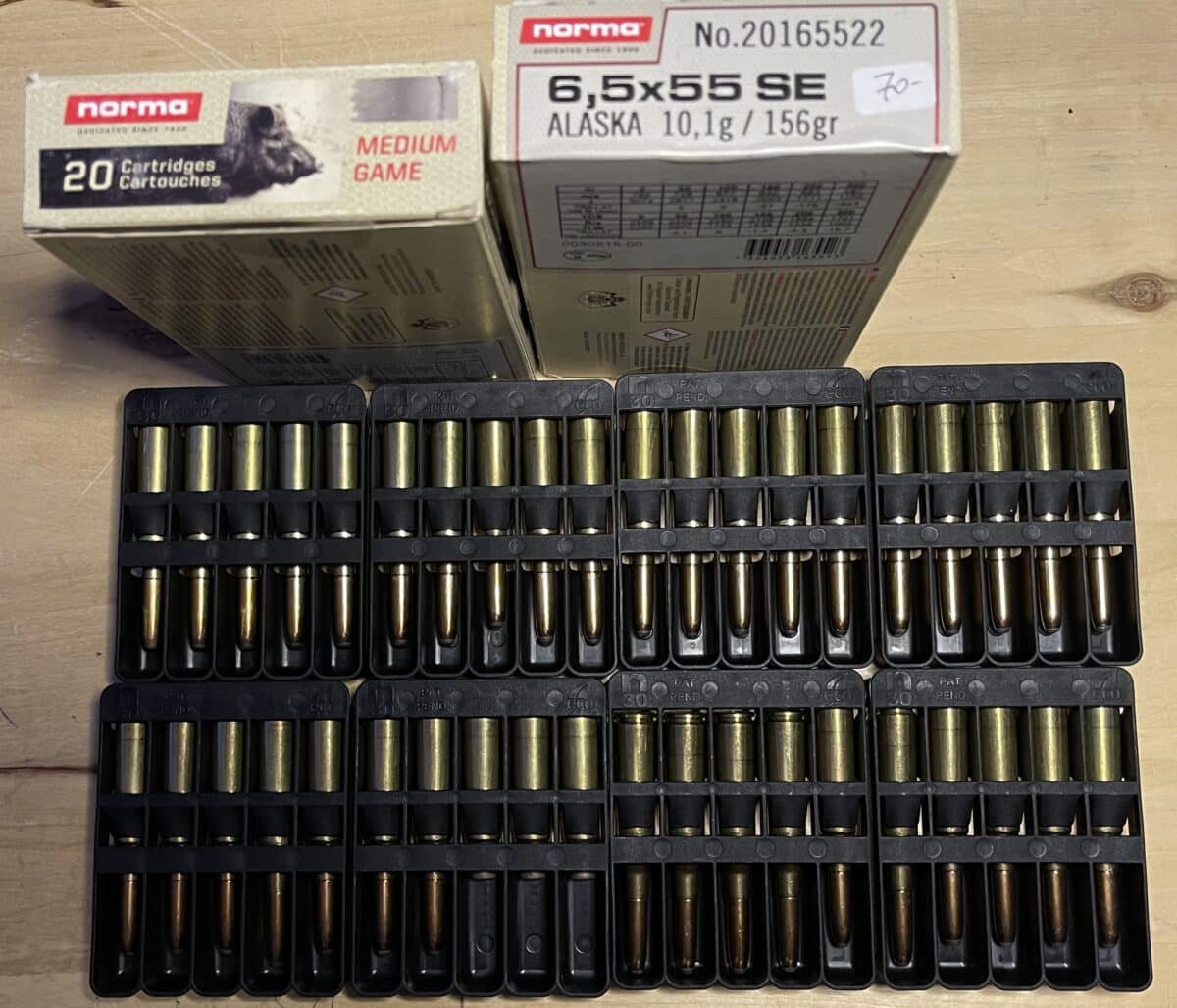 Munitions 6.5X55 Swe