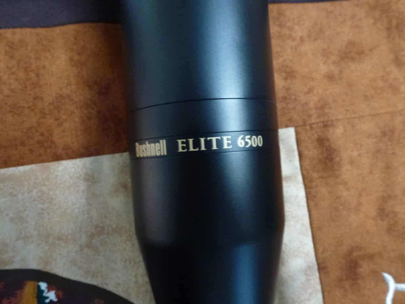 BUSHNELL ELITE6500 RAINGUARD 2.5X16X50 MIL DOT RETICUL+MOUNT SCOPE