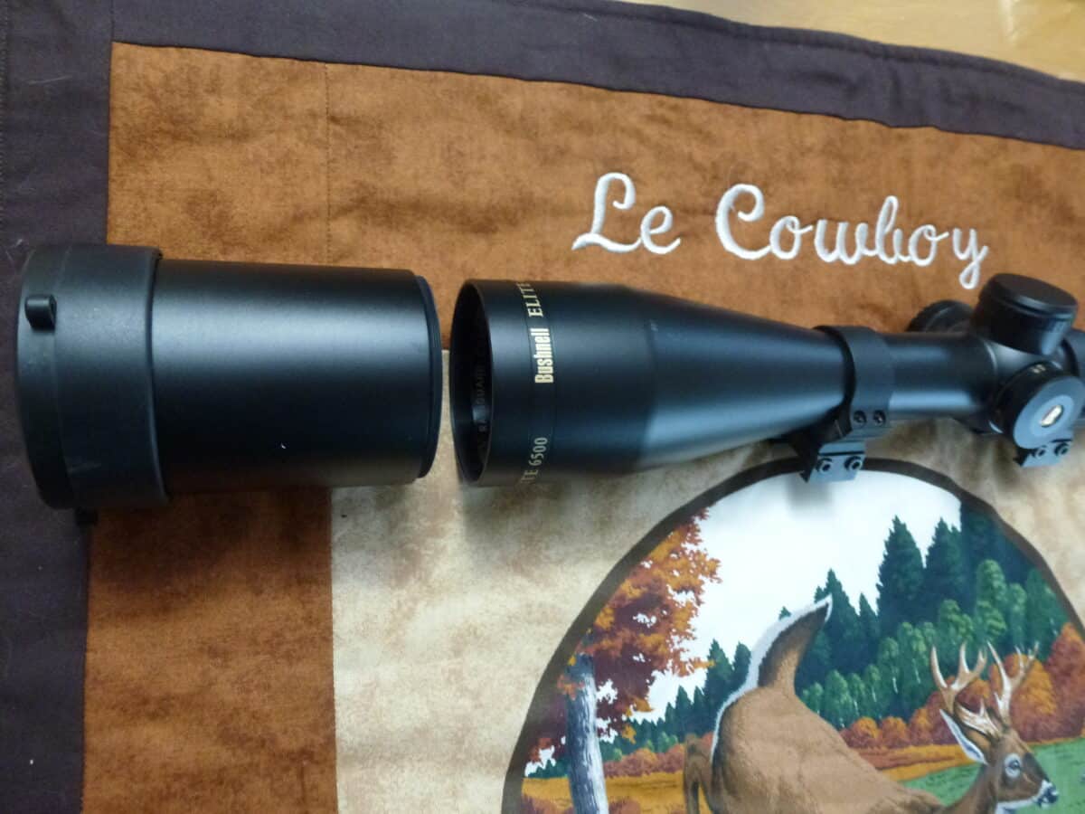 BUSHNELL ELITE6500 RAINGUARD 2.5X16X50 MIL DOT RETICUL+MOUNT SCOPE