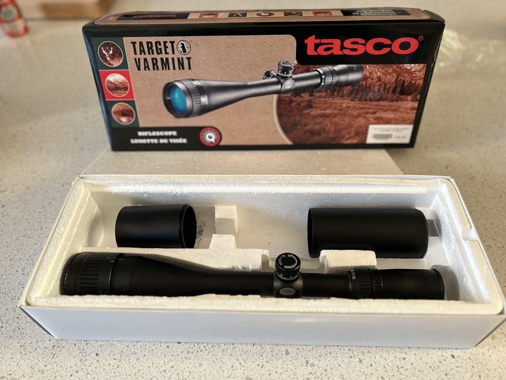 Optique TASCO 10-40×50 Target/Varmint Waterproof & Fogproof