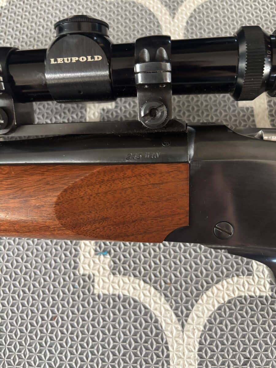 Ruger No.1 243 win / Leupold VX-1 4-12×40