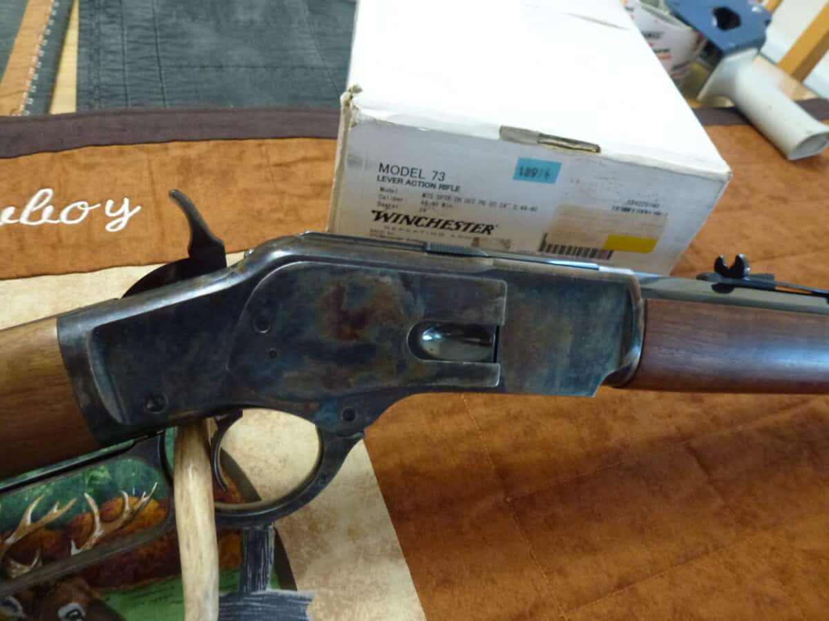 **2650$**UNFIRED**BRAND NEW IN BOX**WINCHETER1873 SPORTER 44-40win