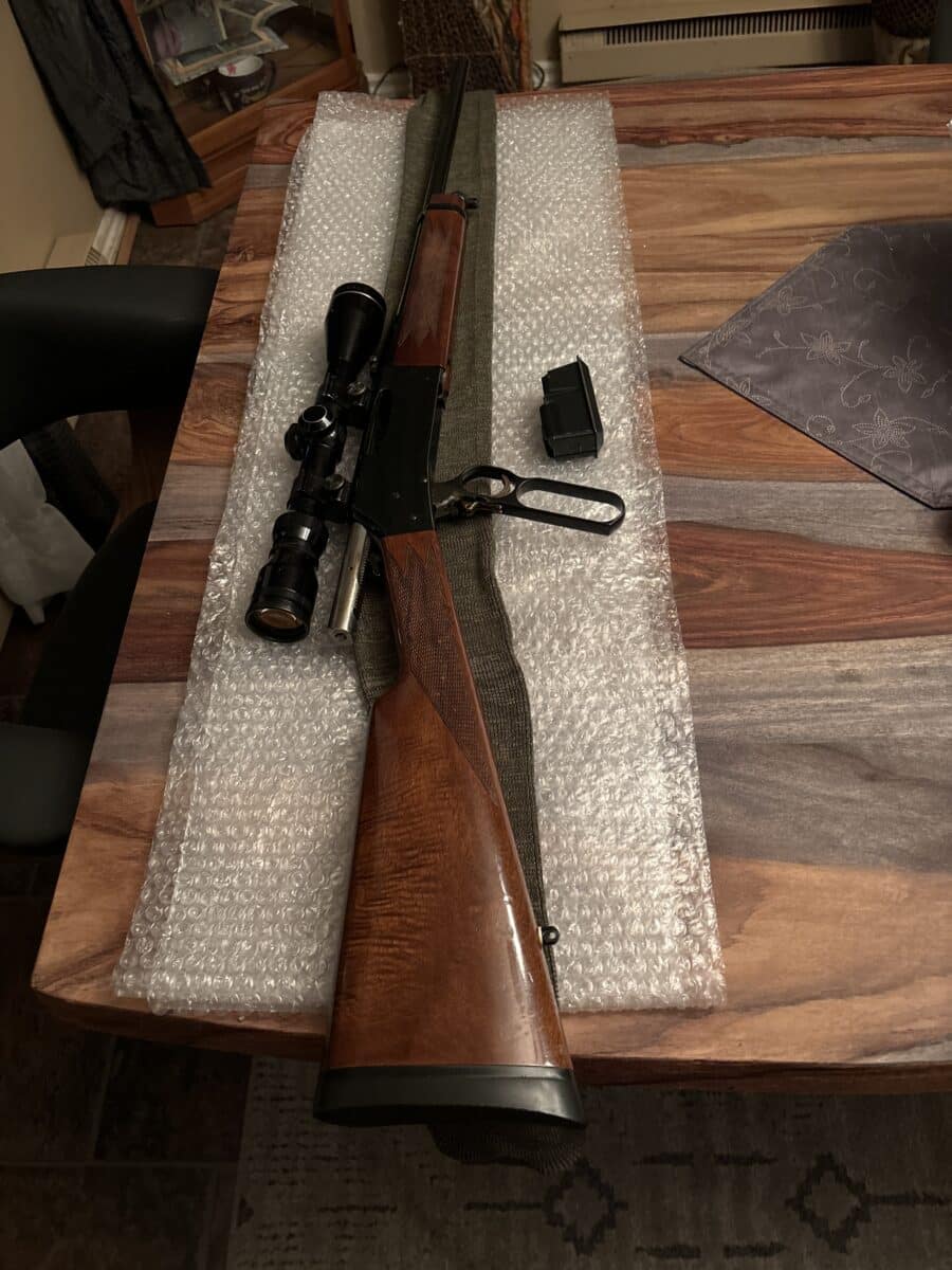 22-250 BROWNING À LEVIER