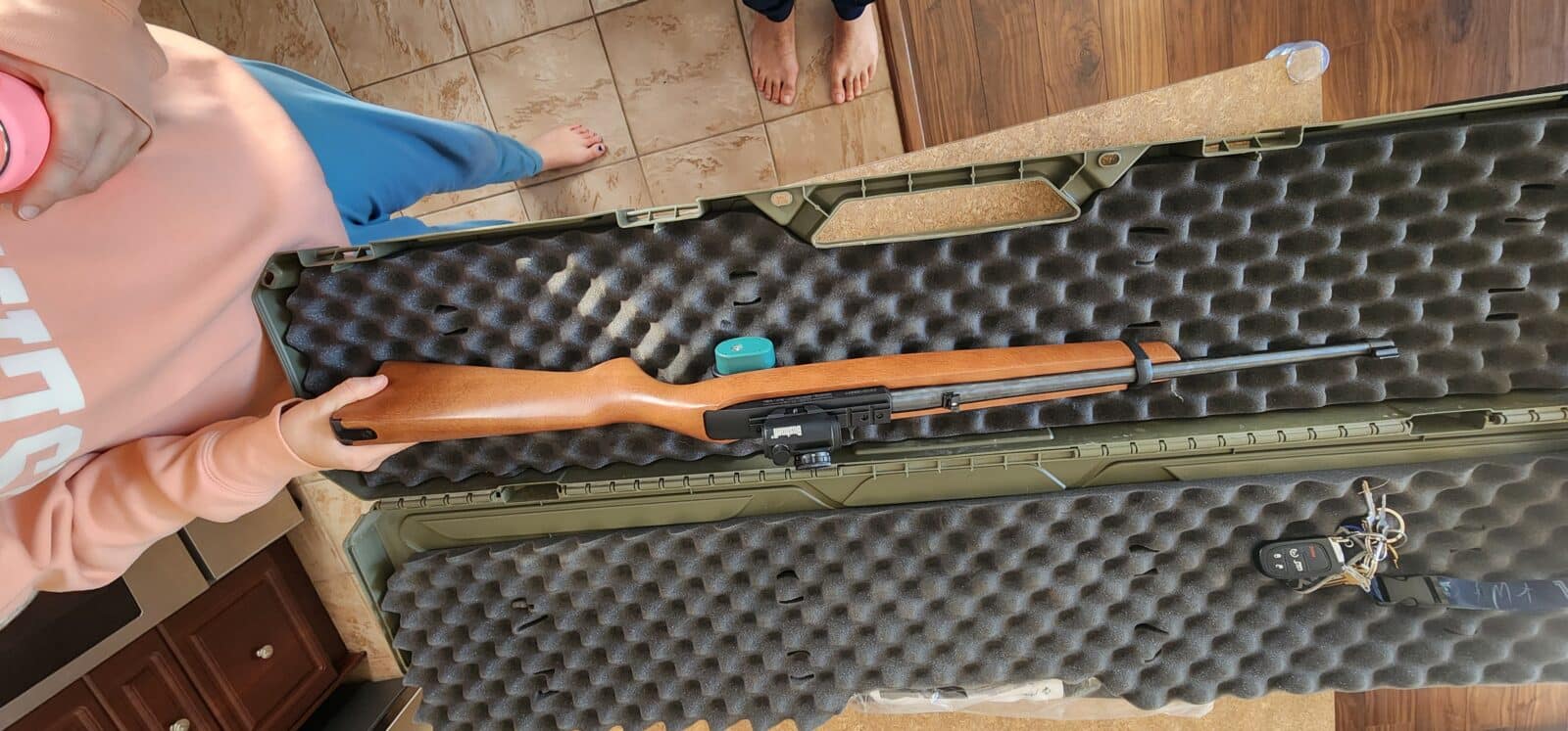 Ruger 10/22 LR en bois