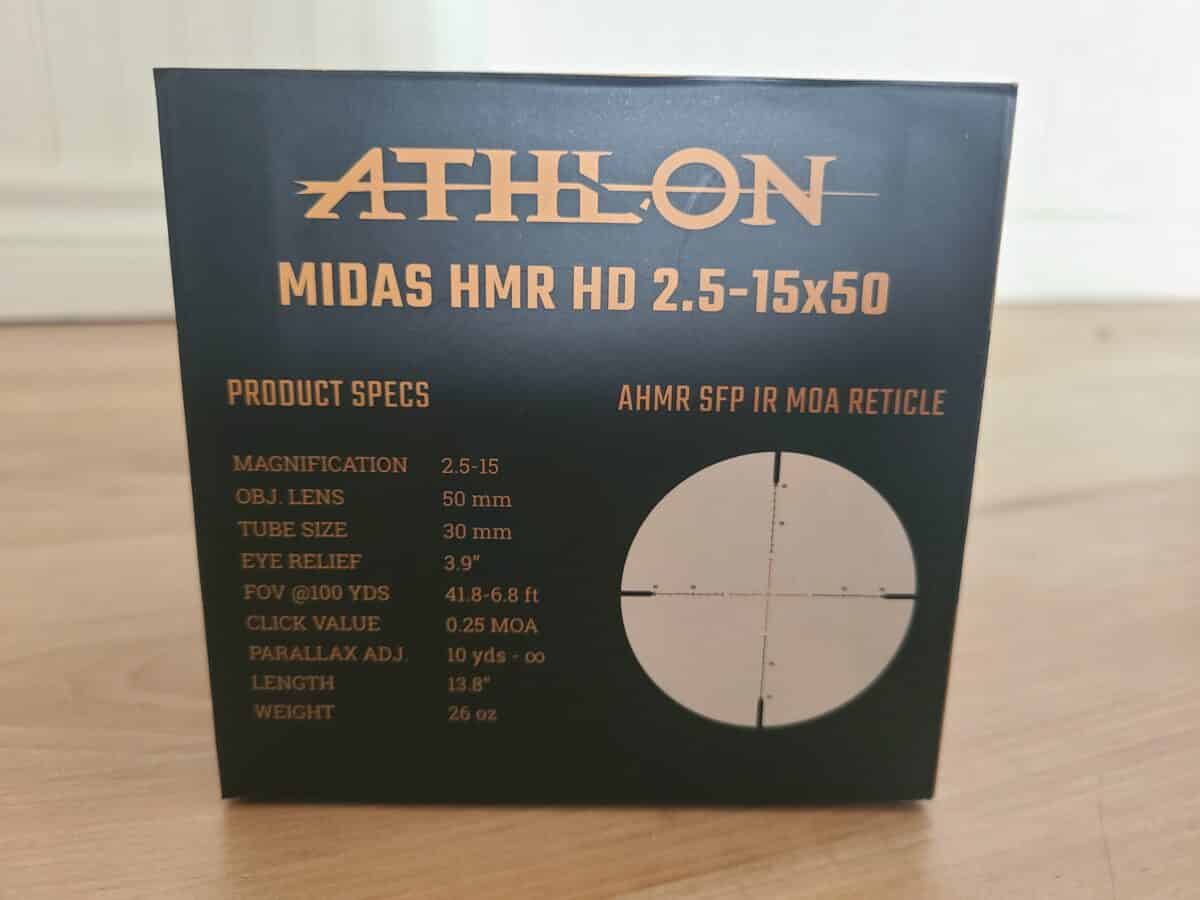 Télescope Athlon Midas HMR HD