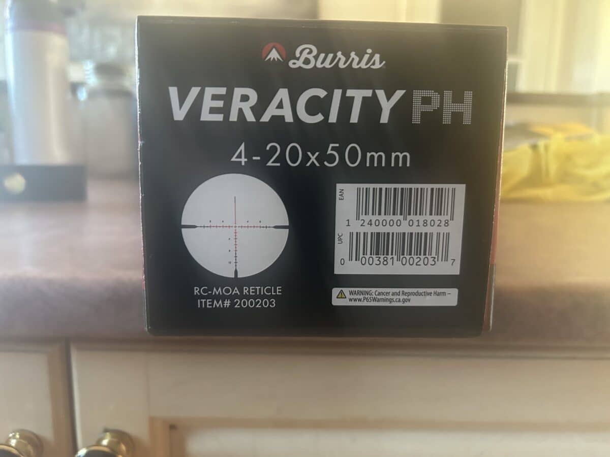 burris veracity ph