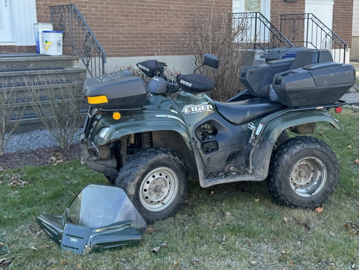 Suzuki quad. Eiger. 2005. 400cc