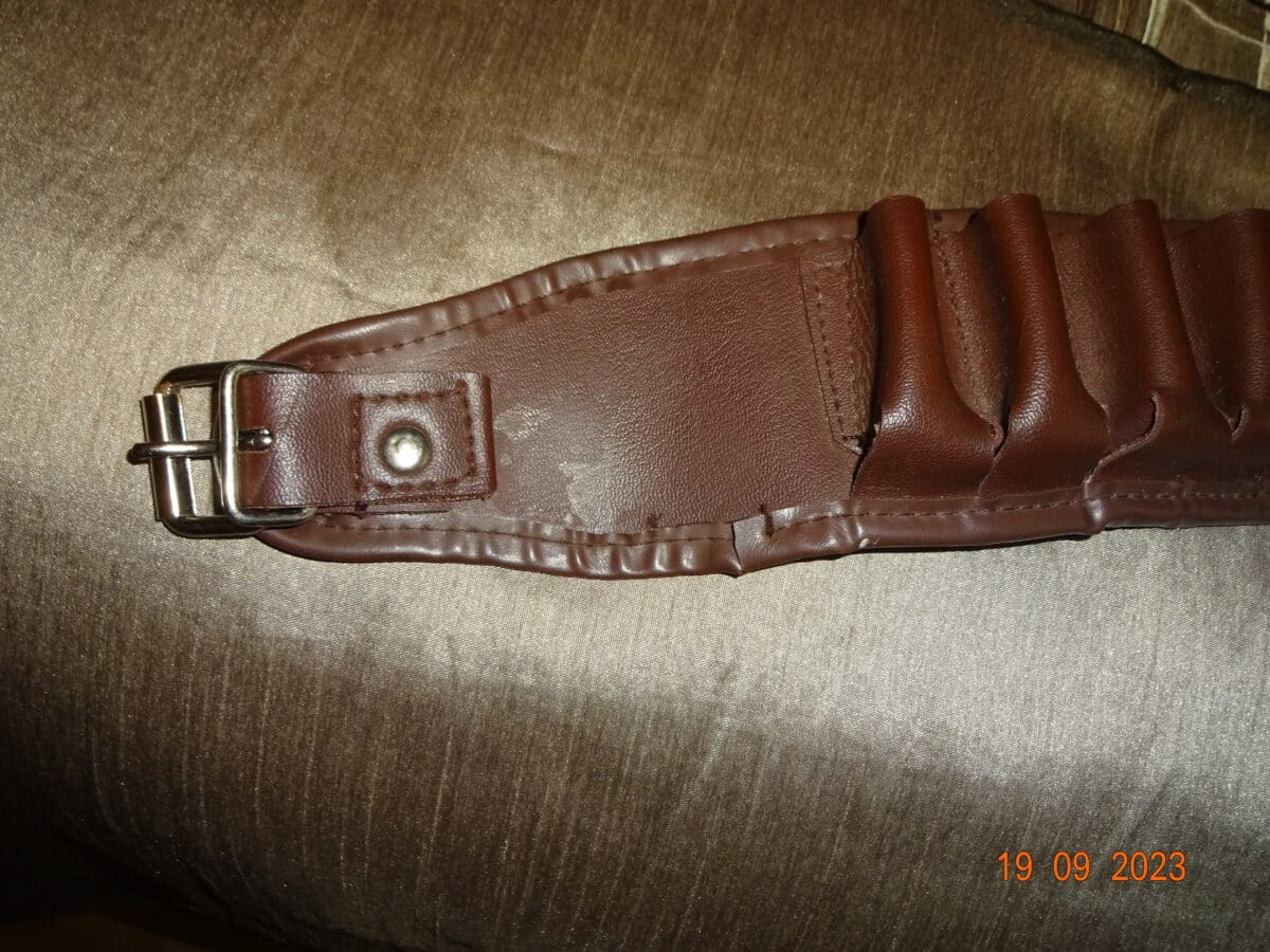 ceinture de balles cal.12 vintage