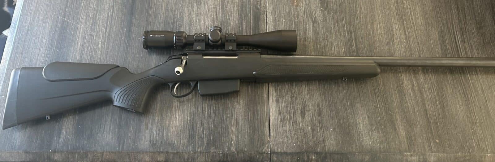 Tikka t3x varmint /vortex crossfire 2 4-12×44